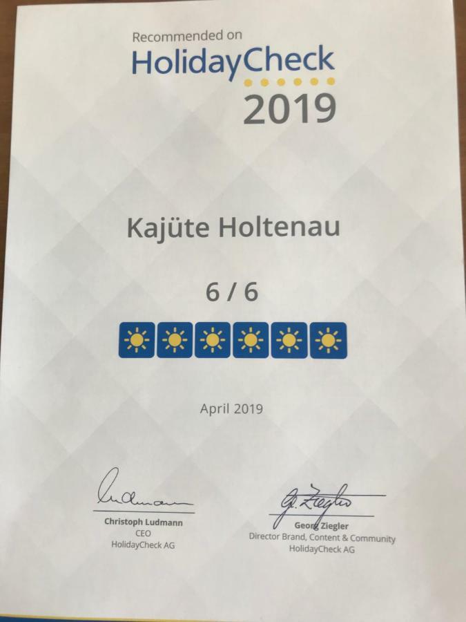 Kajüte Holtenau Kiel Exterior foto
